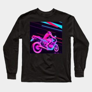 Futuristic, high-tech motorcycle designs of a super sports biker. Long Sleeve T-Shirt